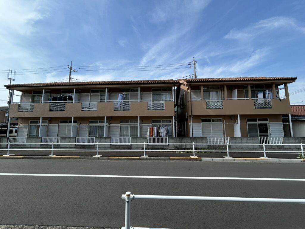 アパート修繕工事　外壁塗装　小平市　